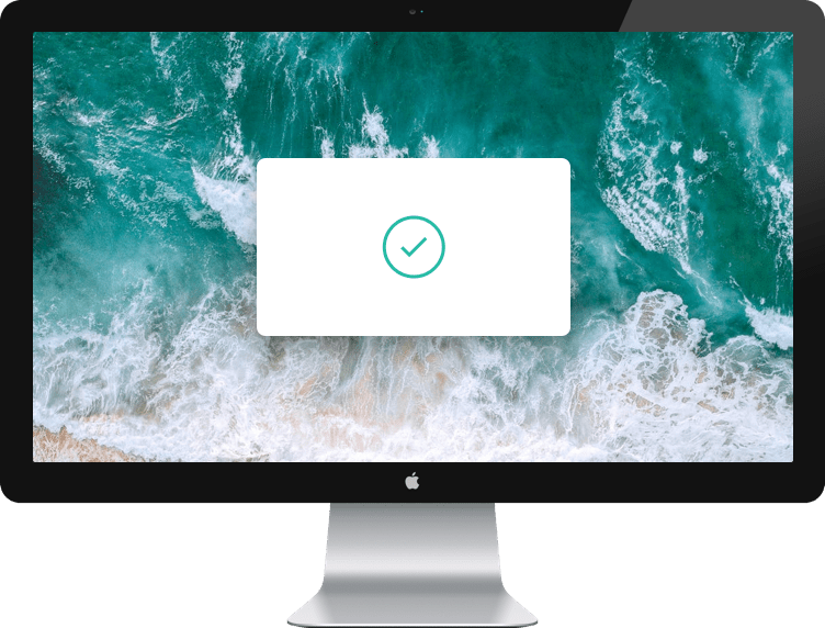 Computer showing clipboard app