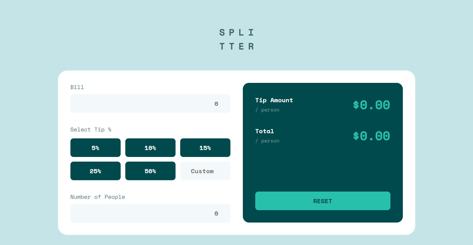 Tip Calculator App preview